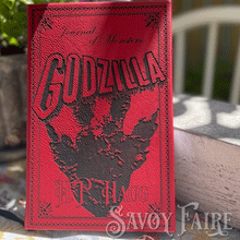 Load image into Gallery viewer, personalized leatherette journal in red with custom laser etching