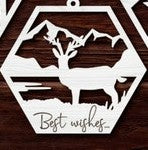 Load image into Gallery viewer, Christmas Wonderland Ornaments - Personalized