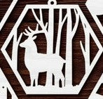 Load image into Gallery viewer, Christmas Wonderland Ornaments - Personalized