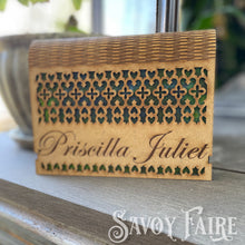 Load image into Gallery viewer, Wood Box living hinge customizable