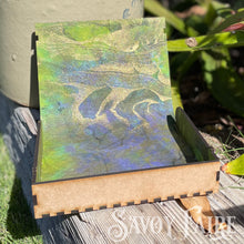 Load image into Gallery viewer, Wood Box living hinge customizable