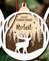 Load image into Gallery viewer, Personalized Family Ornaments