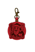 Belsnickel Leather Keychain