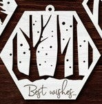 Christmas Wonderland Ornaments - Personalized