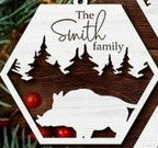 Christmas Wonderland Ornaments - Personalized