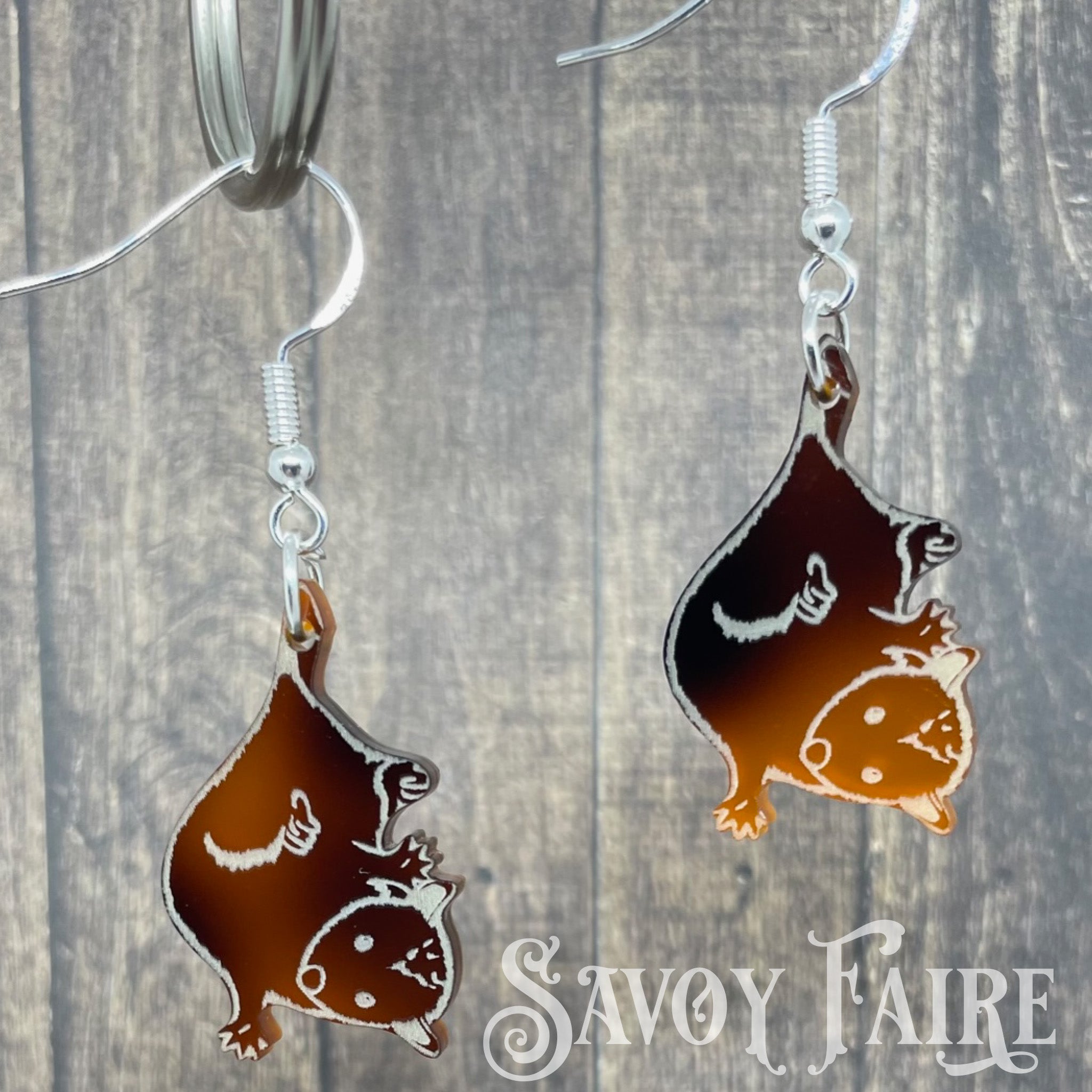 Possum Hug Earrings