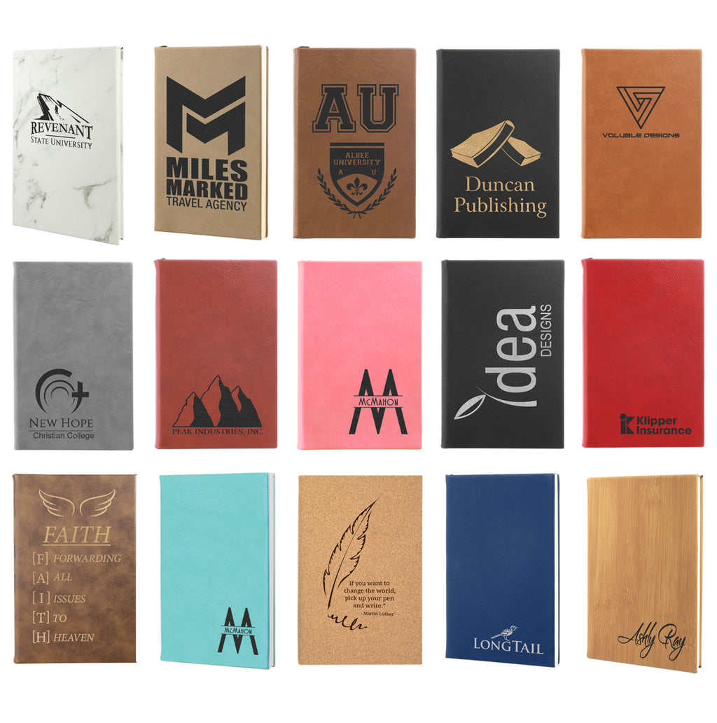 Personalized Leatherette Journal - Customizable