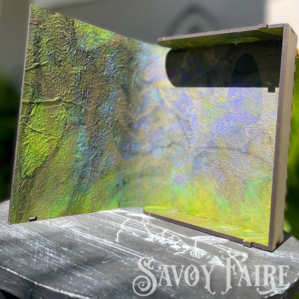 Wood Box living hinge customizable