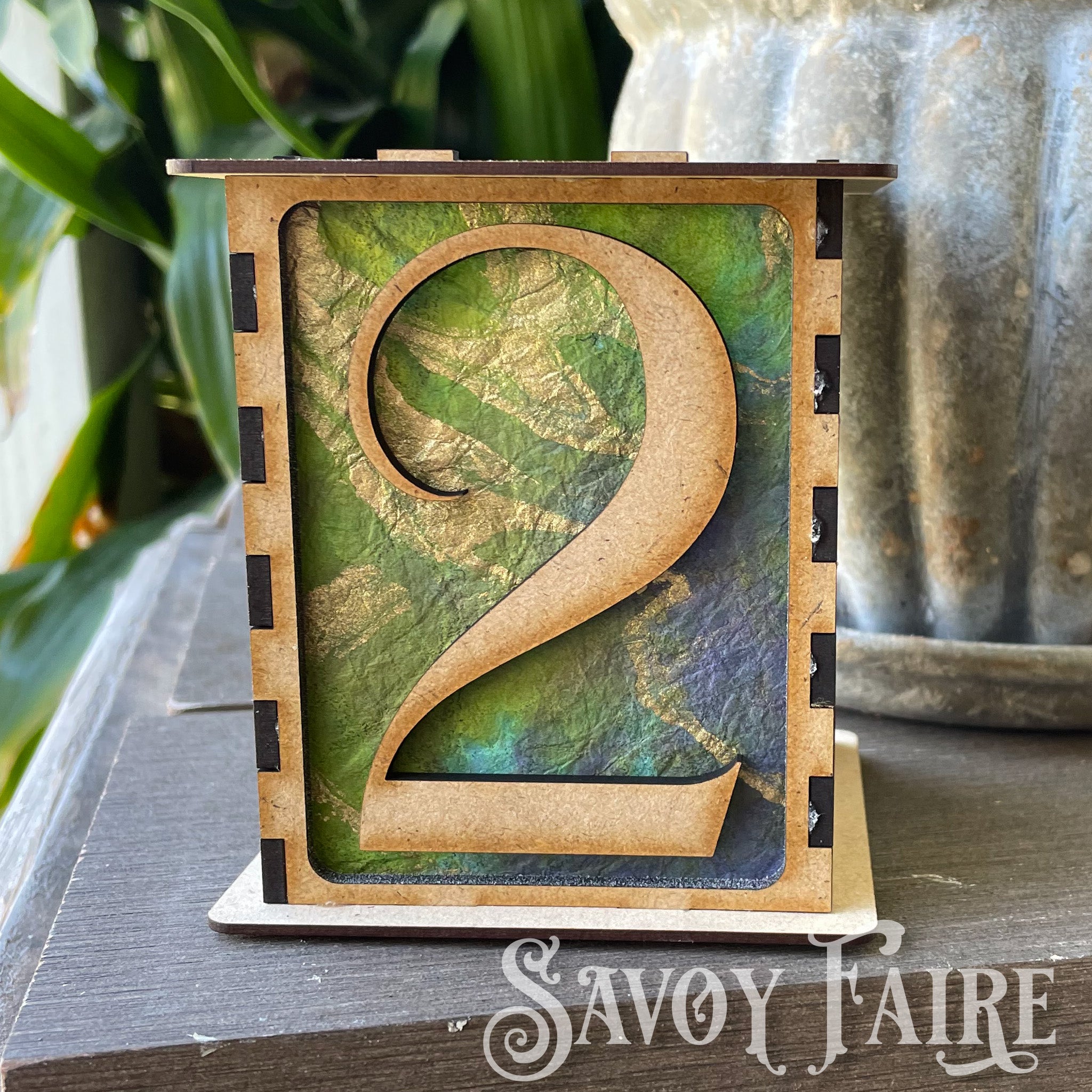 Table Number Lanterns
