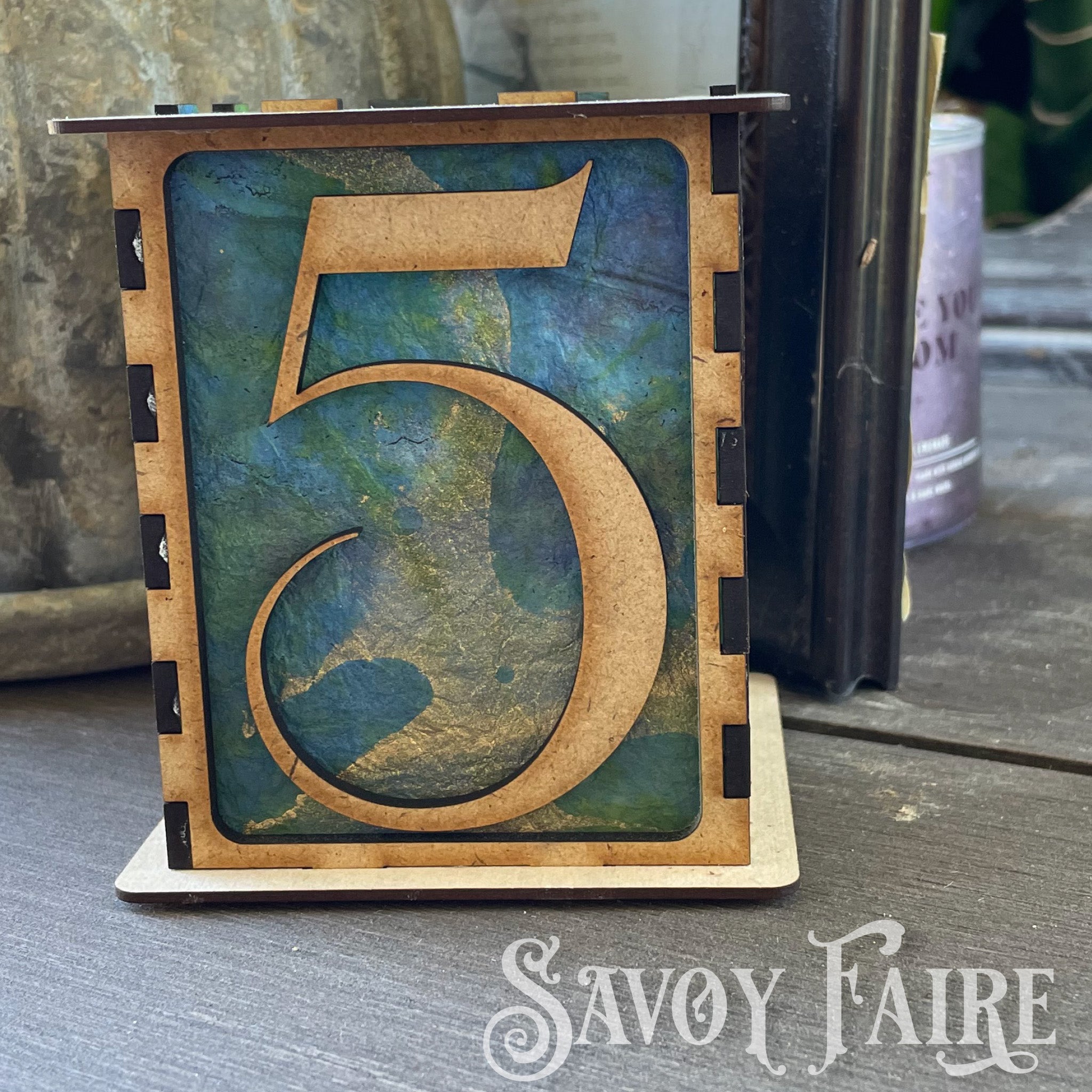 Table Number Lanterns