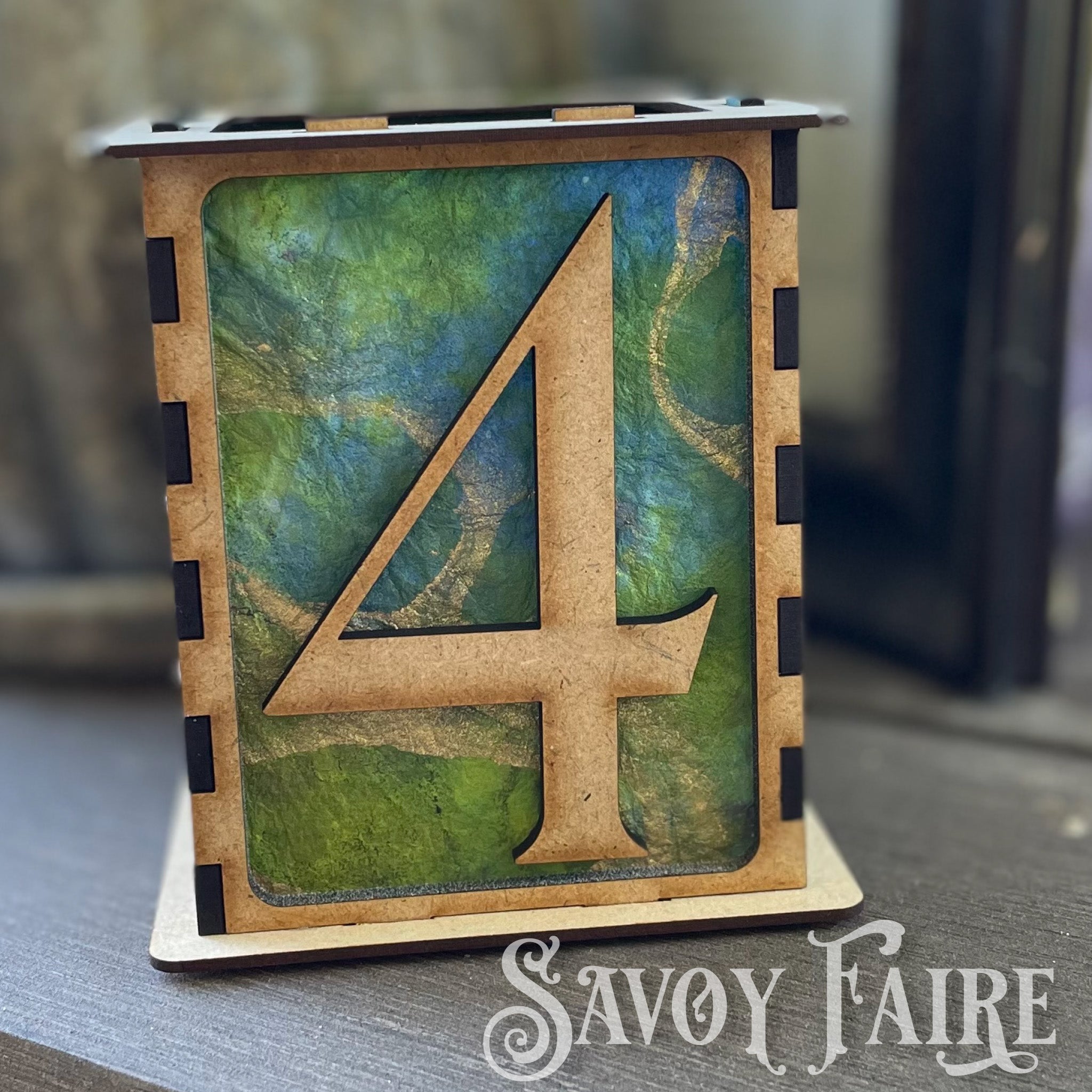 Table Number Lanterns