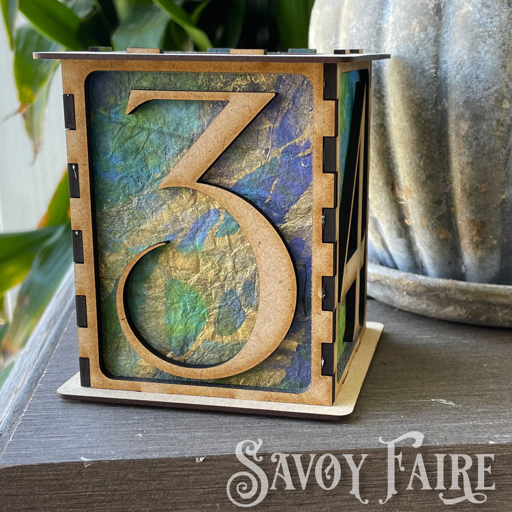 Table Number Lanterns