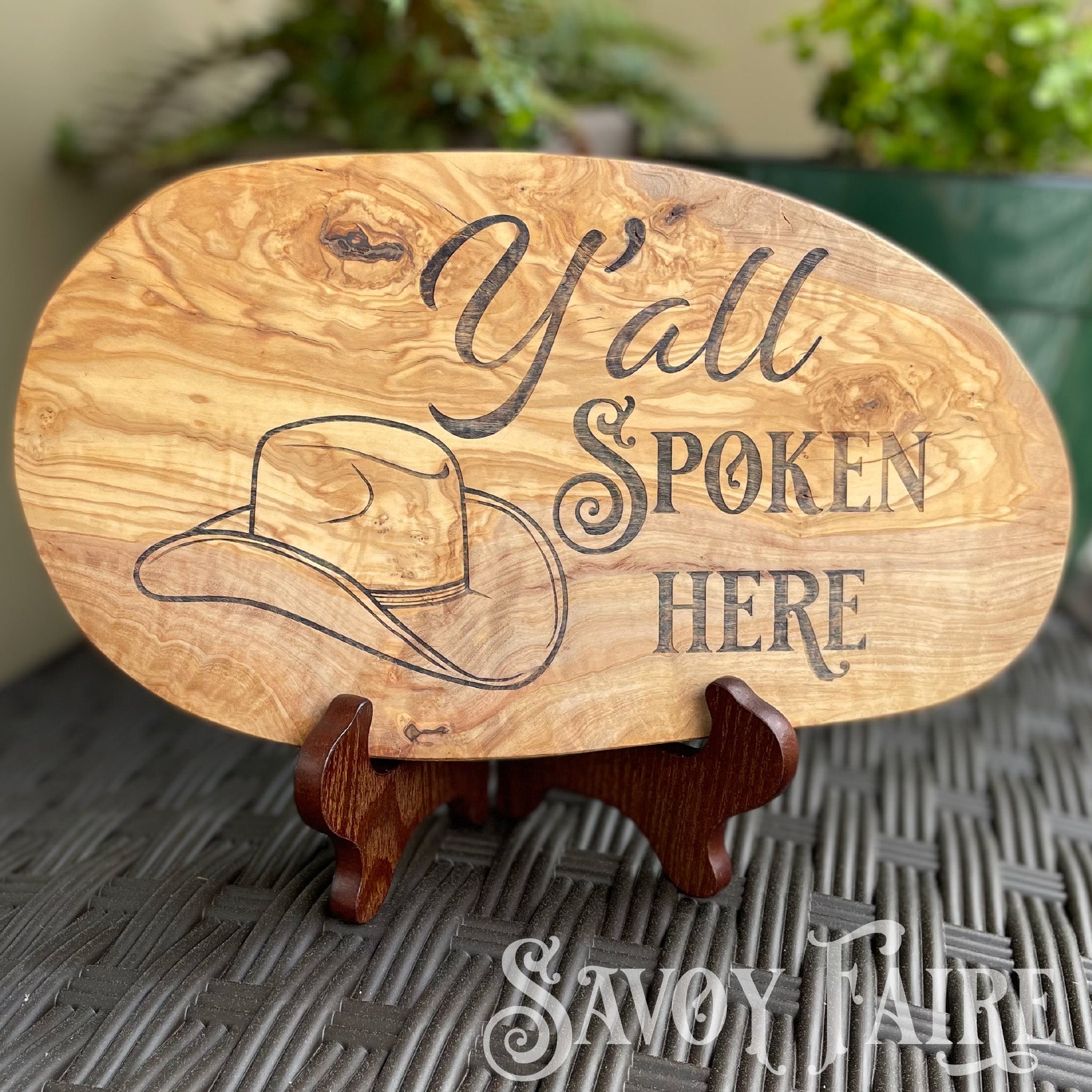 Olivewood Cutting Board Customizable