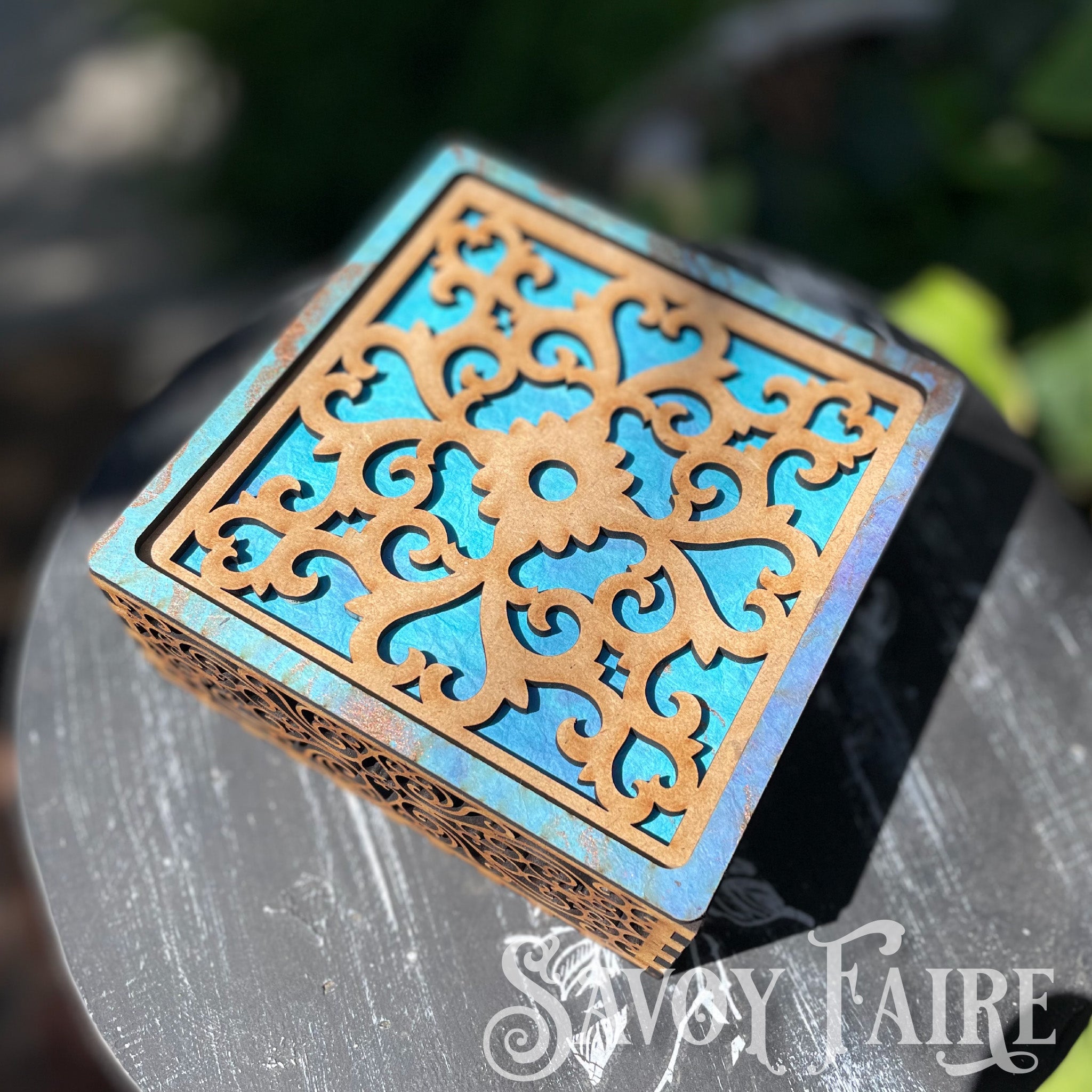 Ornate Wood box