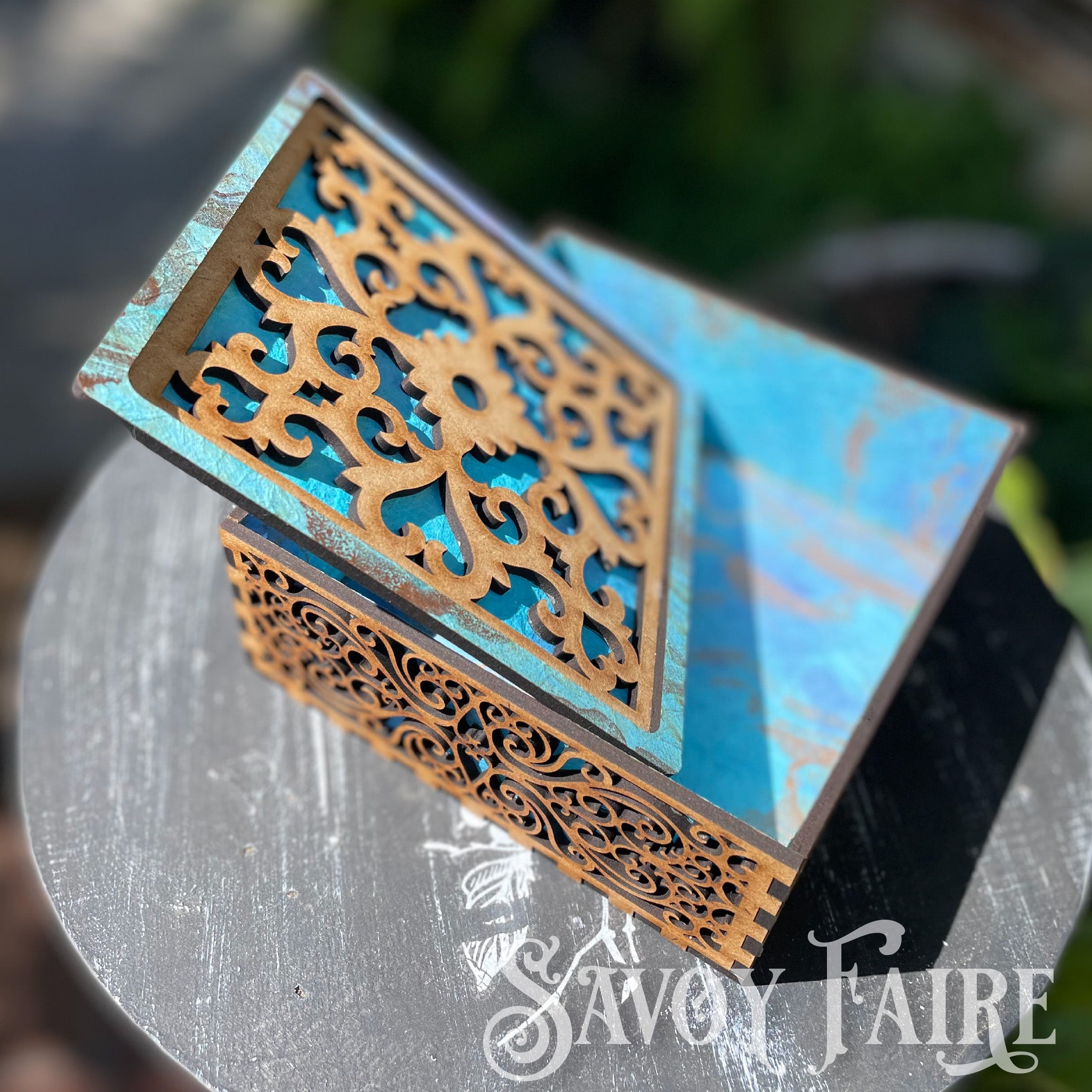 Ornate Wood box