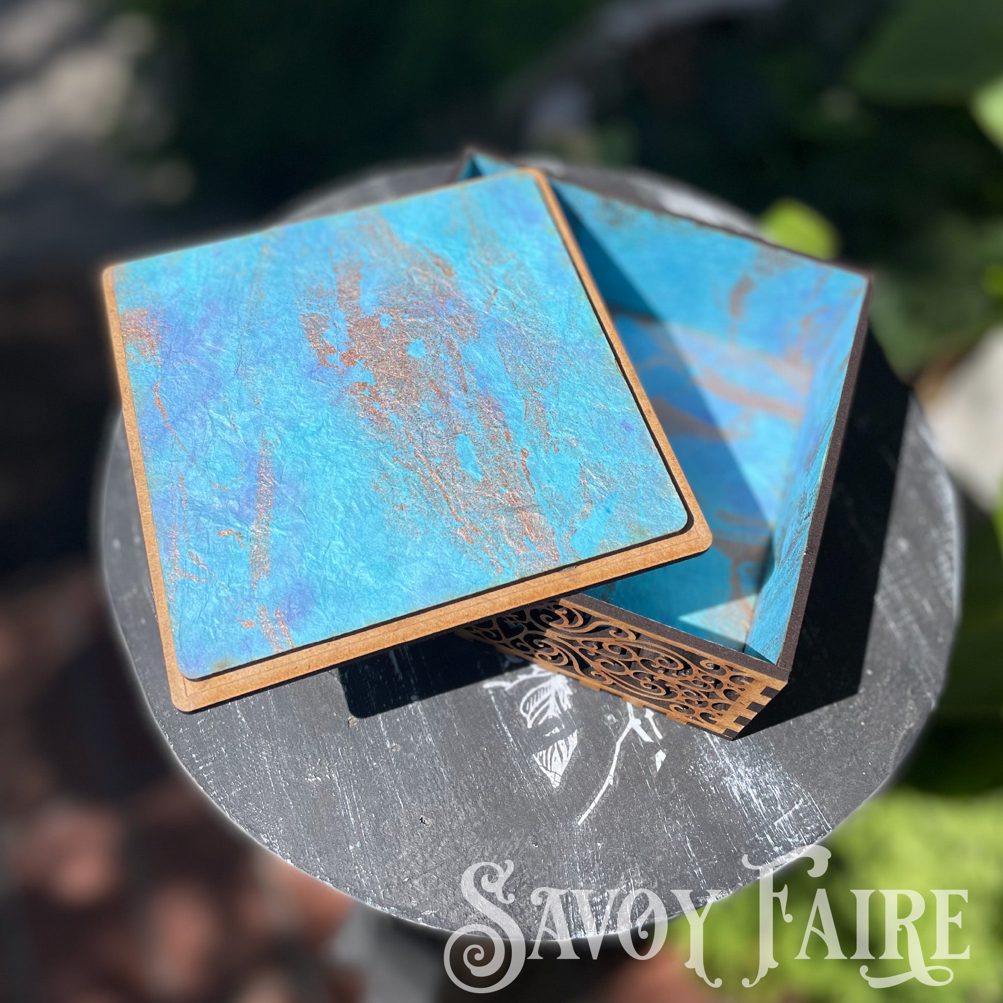 Ornate Wood box