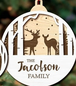 Personalized Family Ornaments
