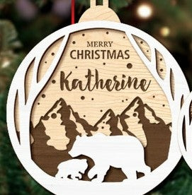 Personalized Family Ornaments
