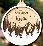 Personalized Family Ornaments