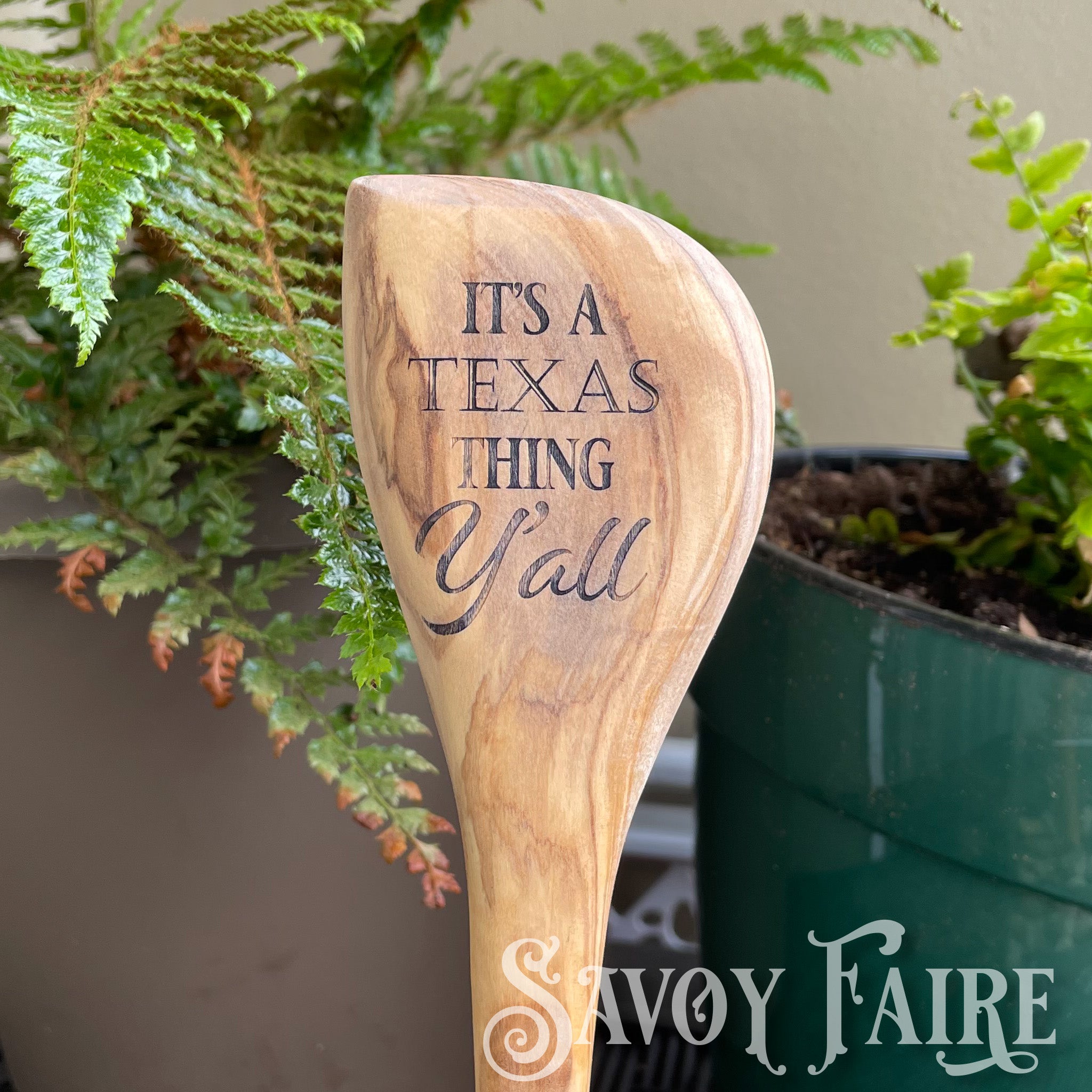 Olivewood Spoon Customizable