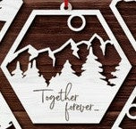 Christmas Wonderland Ornaments - Personalized