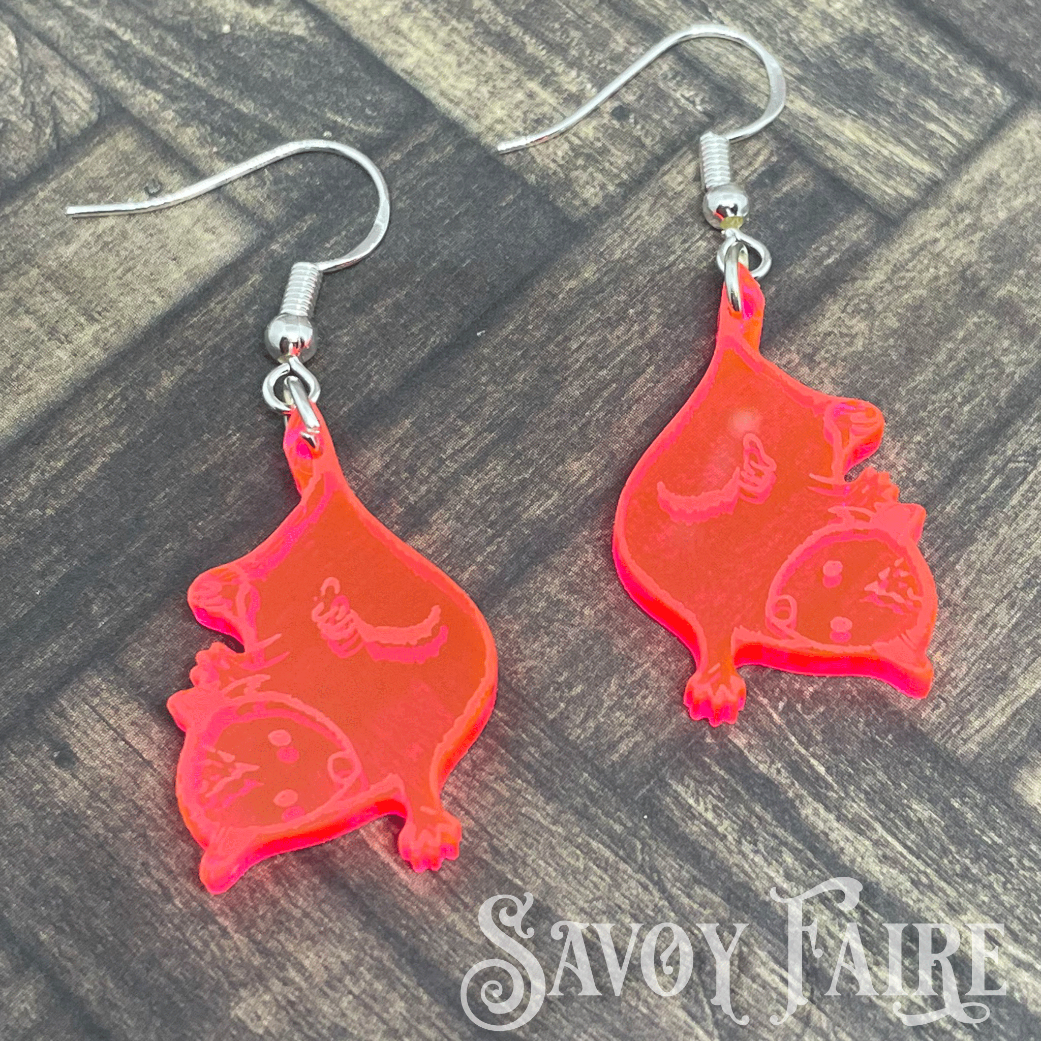 Possum Hug Earrings