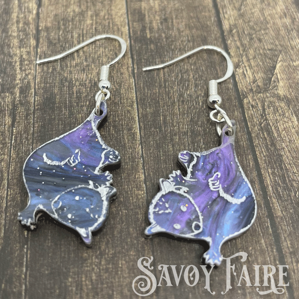Possum Hug Earrings